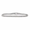 Zadok Collection Round Cut 4 Prong Diamond Tennis Bracelet