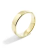 Women Zadok Collection Rounded Flat Classic Wedding Band