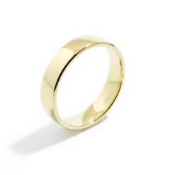 Women Zadok Collection Rounded Flat Classic Wedding Band