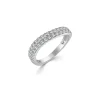 Zadok Collection 2-Row Pave Diamond Ring
