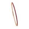 Zadok Collection Ruby Flexible Eternity Bangle