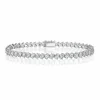 Zadok Collection Shared Prong Oval Diamond Bracelet