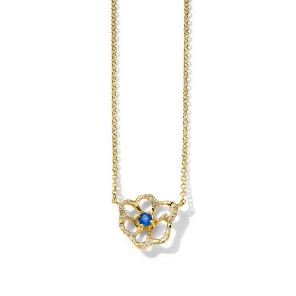 Ippolita Small Flora Necklace With Diamonds