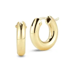 Roberto Coin Small Round Hoop Earrings
