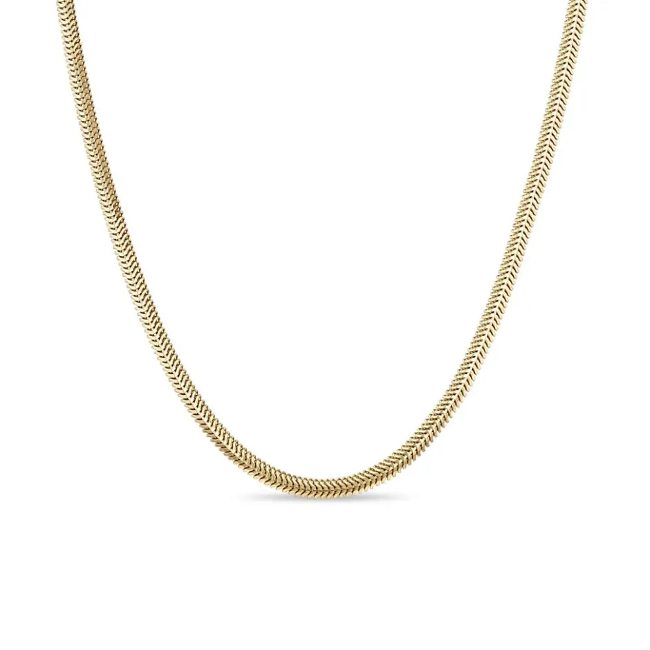 Zoe Chicco Small Snake Chain Necklace