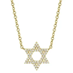 Zadok Collection Star Of David Diamond Pendant