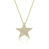 Zadok Collection Star Pave 0.5in Diamond Pendant