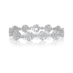Zadok Collection Station Halo Diamond Bracelet