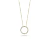 Roberto Coin Tiny Treasures Small Diamond Circle Necklace