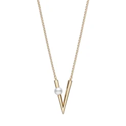 Mikimoto V Code Akoya Cultured Pearl Pendant Necklace