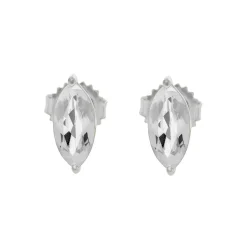 Suzanne Kalan White Topaz Studs