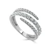 Zadok Collection Wrap Diamond Ring 0.88ctw