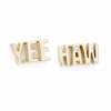 Zadok Collection YEE HAW Stud Diamond Earrings