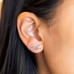 Zadok Collection YEEHAW Single Stud Diamond Earring